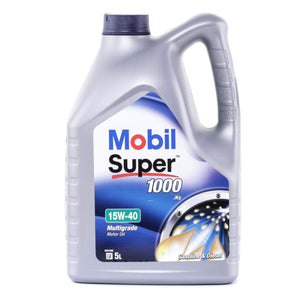 OLIO MOTORE MOBIL 1 SUPER 1000 15W-40 5L