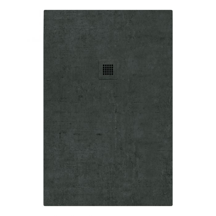 Piatto doccia in pietra SOLIDSTONE alto 2.8cm - PETROLIO - Misura: 80x120 x 2,8h 