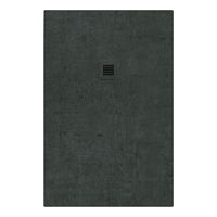 Piatto doccia in pietra SOLIDSTONE alto 2.8cm - PETROLIO - Misura: 80x120 x 2,8h 