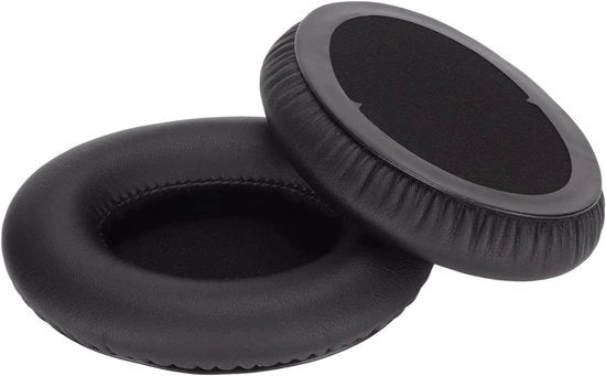 Orecchini di sostituzione per cuffie - Nero - Schiuma assorbente del suono - Compatibile con TT-BH060