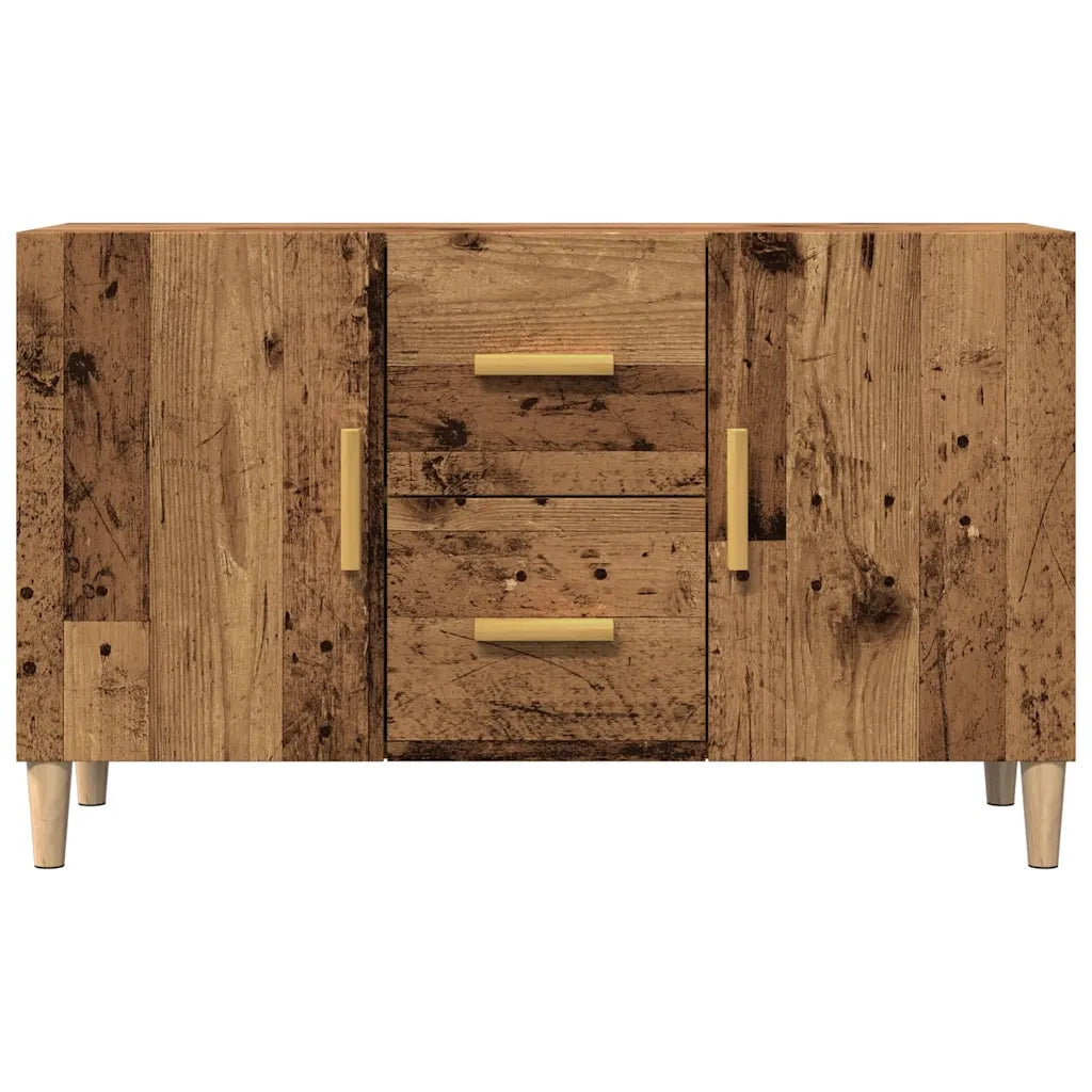 Credenza Legno Antico 100x36x60 cm in Legno Multistrato 856902