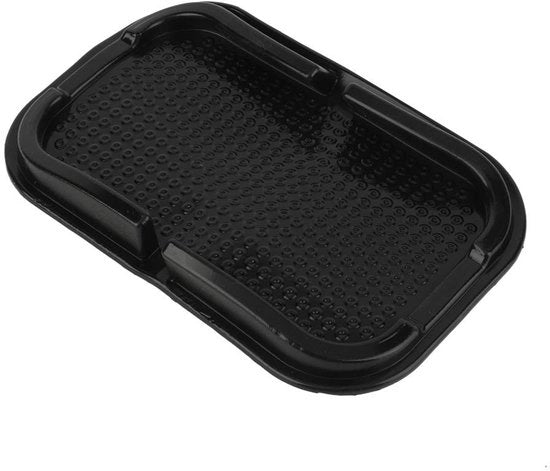 Supporto per schermo da tasca per auto con superficie anti-slip per posizionamento di dispositivi GPS e smartphone.