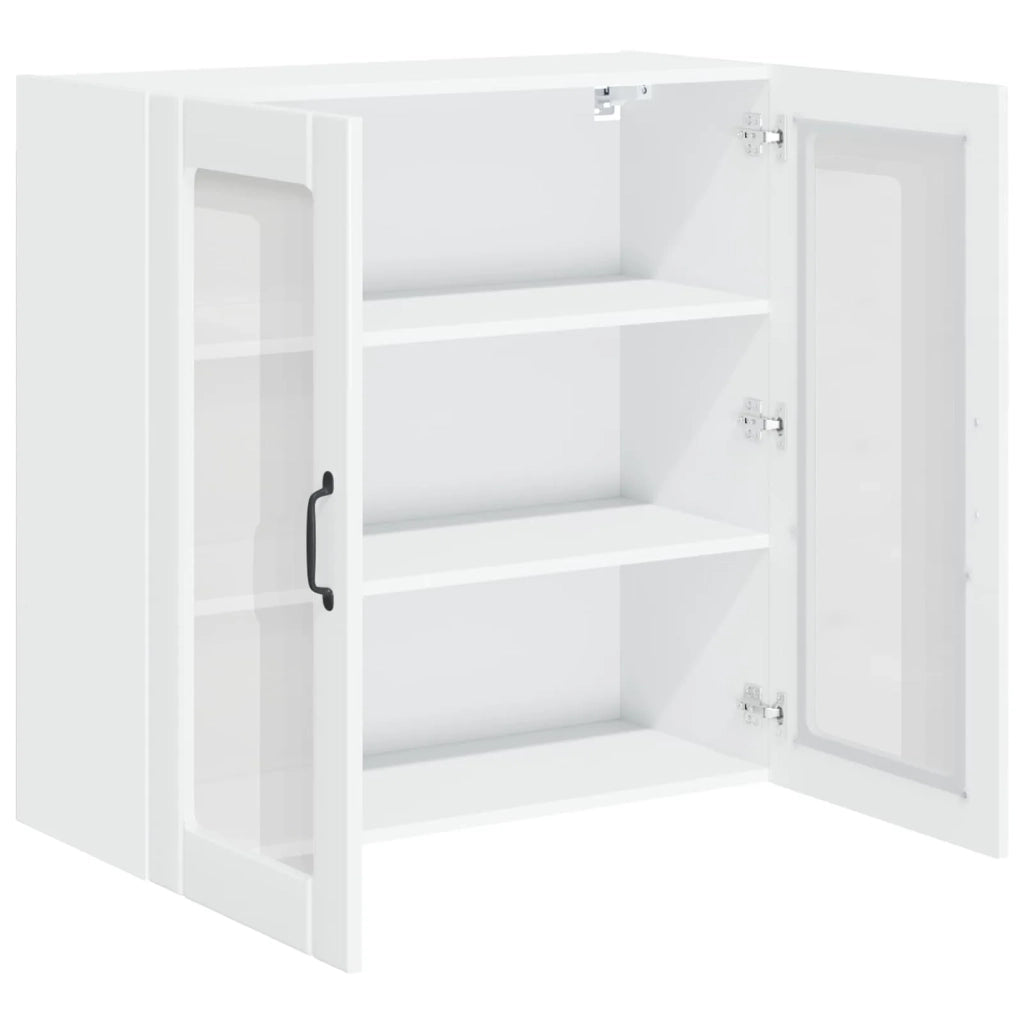 Mobile da cucina-Armadio da cucina Bianco Lucido 80 x 31 x 80 cm 873982