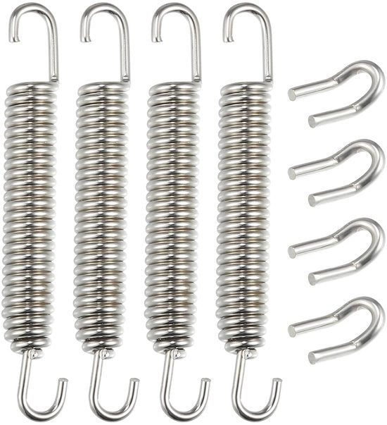 Accessorio di scarico universale 80mm in acciaio inossidabile - modellato per accessori - resistente a elevate temperature - duraturo - lunga durata - set di scarichi