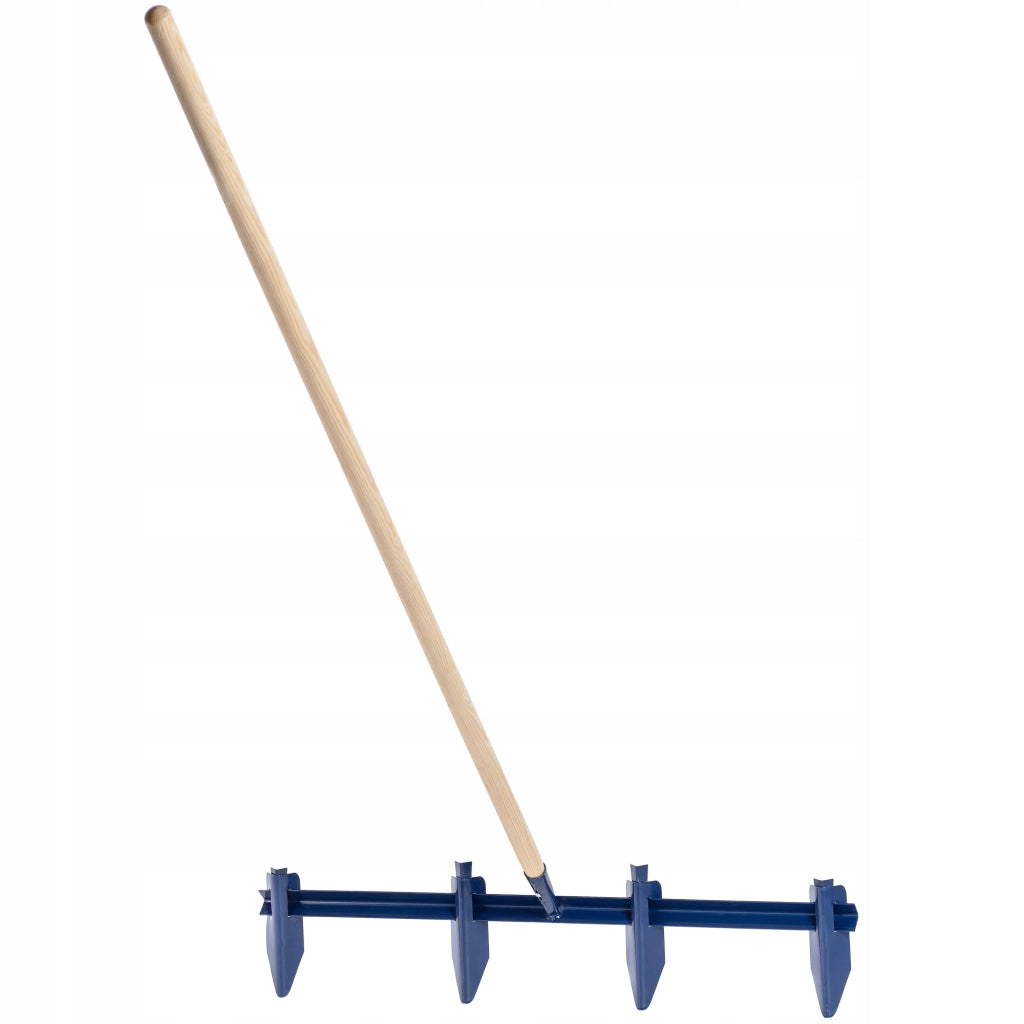 Marcatore da giardino KADAX per piantare e seminare, regolabile, 4 punte, grande, 80 cm, solido