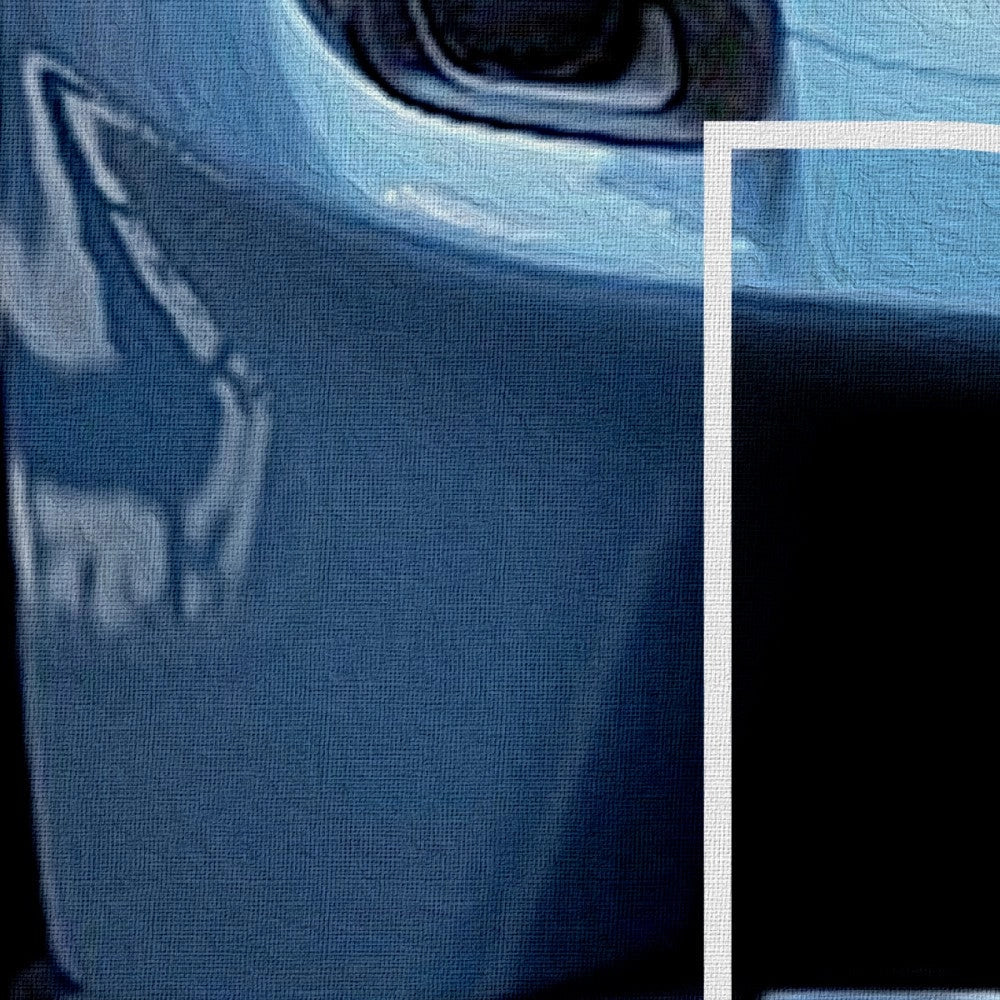 FERRARI - THINK BIG - Quadro stampato su Canvas e montato su telaio in legno Misura: 100x140 cm