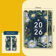 Blocco da disegno in formato A5, agenda, pianificatore, calendario, adatto per scuola e ufficio.