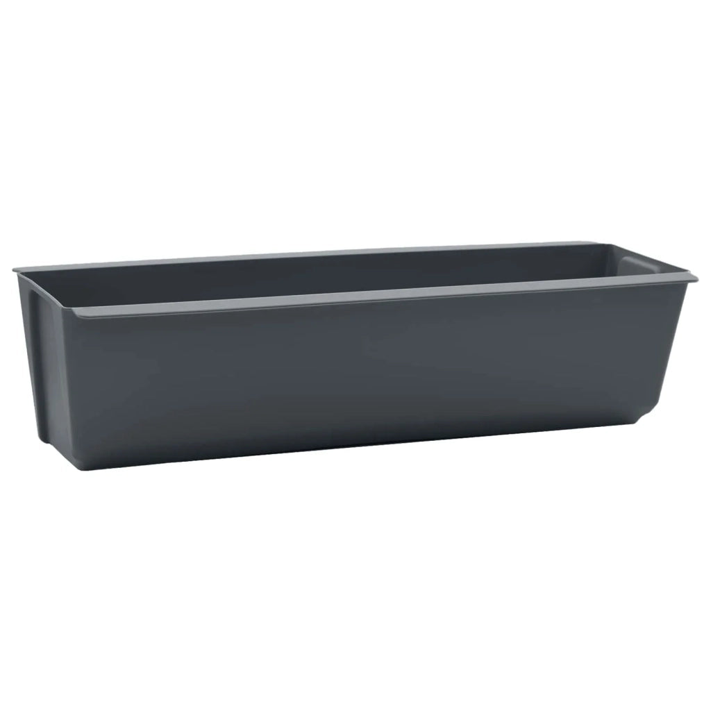 Fioriere per Euro pallet 24 pcs Grigio 36 x 13,5 x 9,5 cm
