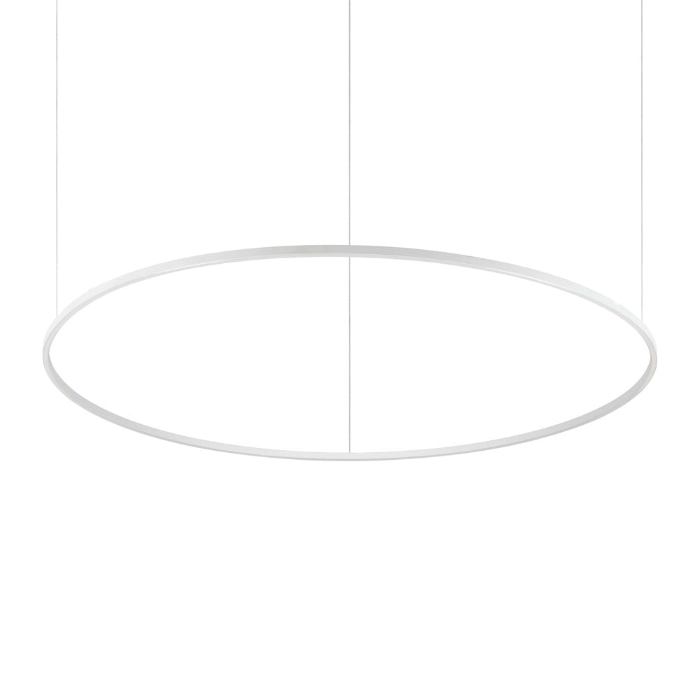 Sospensione Moderna Oracle Alluminio-Materie Plastiche Bianco Led 76W K Luce