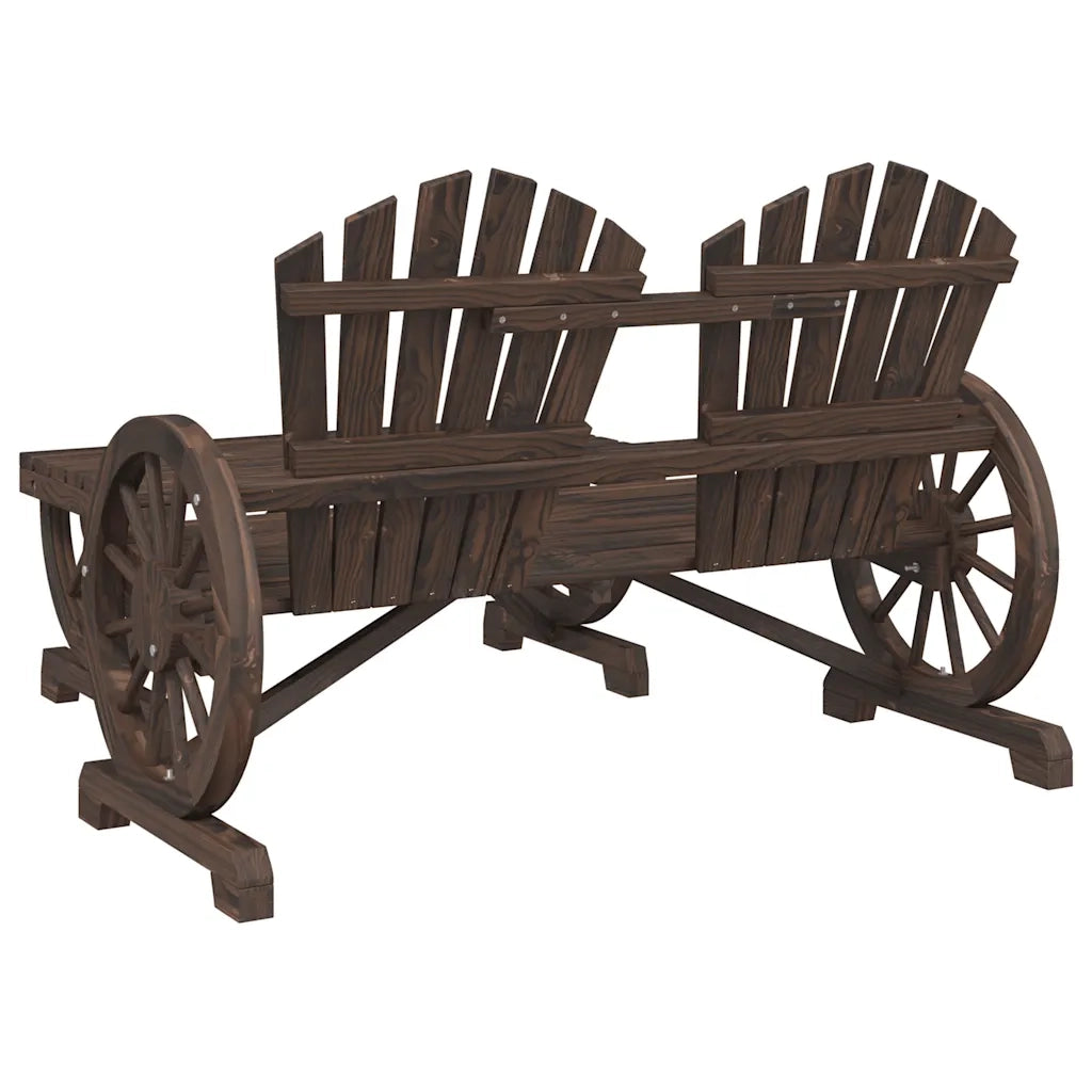 Salotto da Giardino-Set Salotto da Giardino 2 pz in Legno Massello di Abete 953655