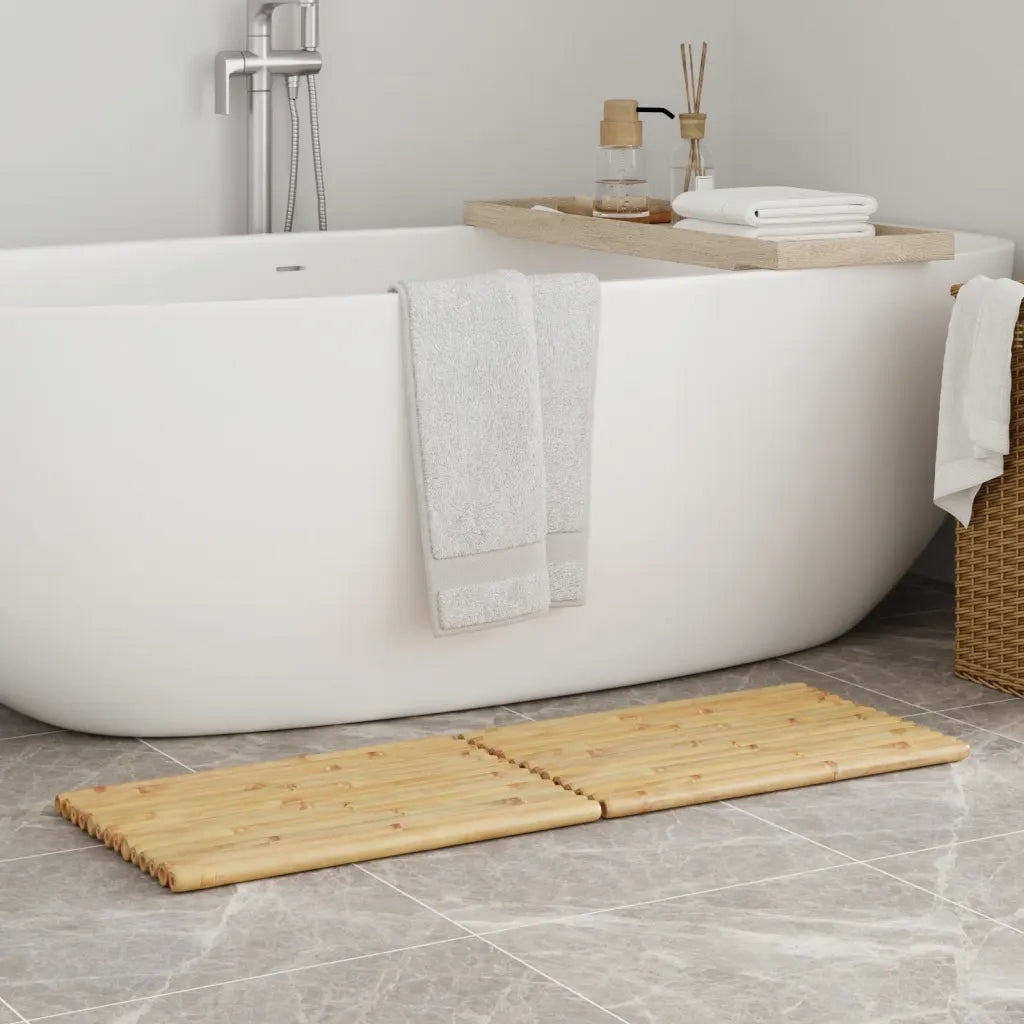Tappetino da Bagno 2 pz 50x35 cm in BambÃ¹