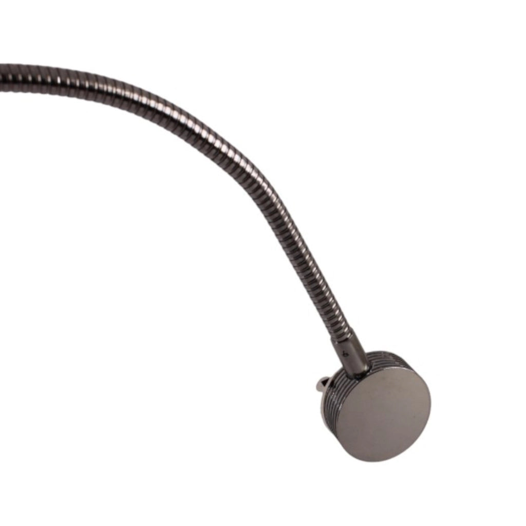 Lampada orientabile led 2W 12V cromato 2 USB con interruttore touch cavo 10 cm Gelettric