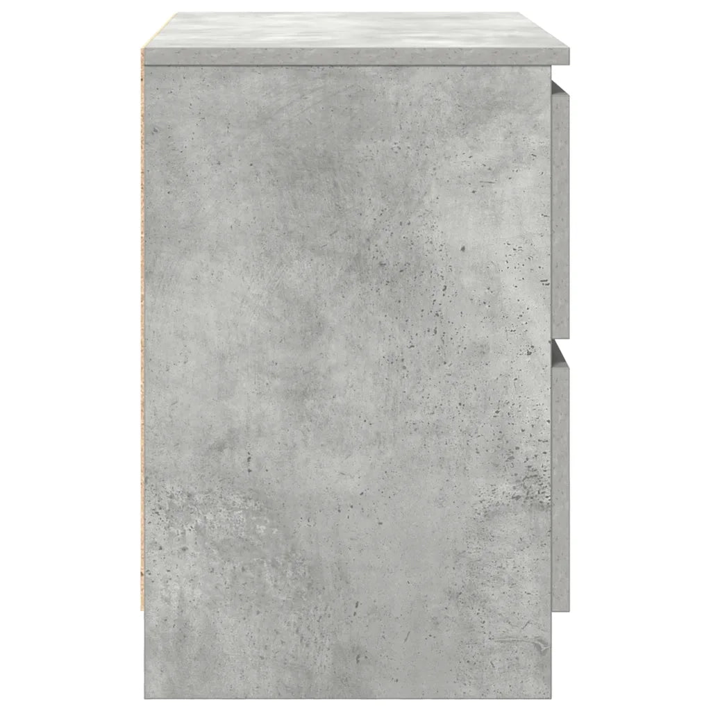 vidaXL Mobile Porta TV Grigio Cemento 60x35x54 cm in Legno Multistrato