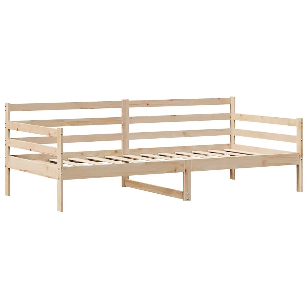 Dormeuse con Cassetti 90x190 cm in Legno Massello Pino 3302061
