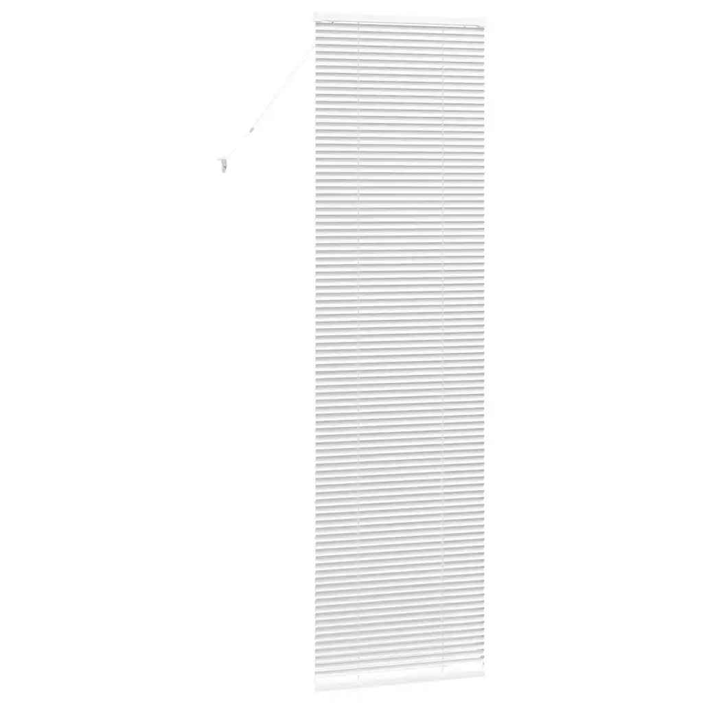 Tendaggi a Veneziana | Tenda a lamelle Bianco 220 x 55 cm Alluminio