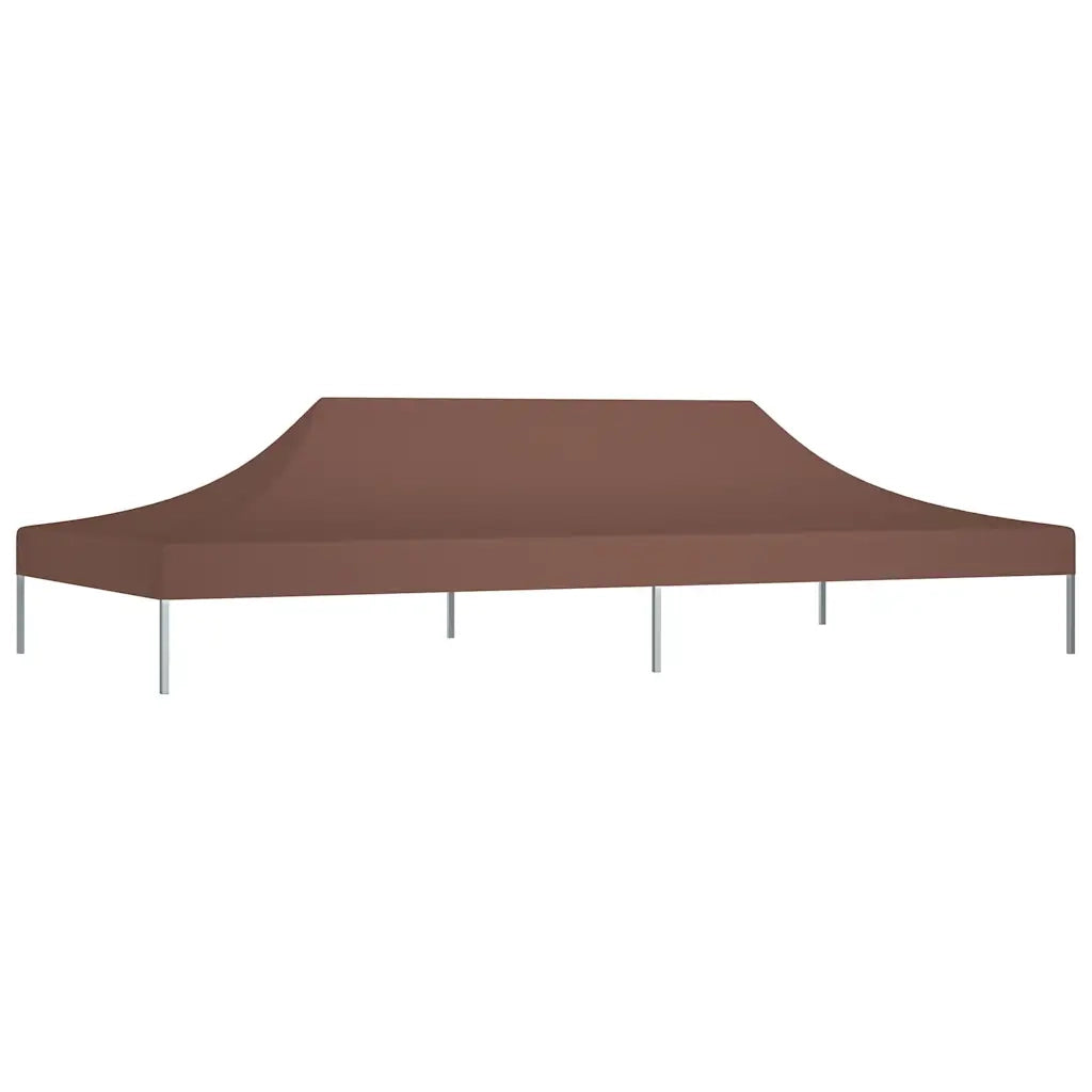 Tetto per Tendone per Feste 6x3 m Marrone 270 g/m2 CFW8636642