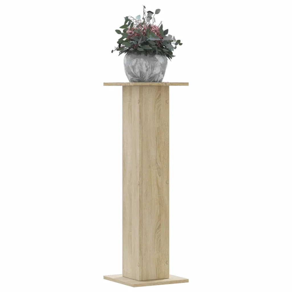 Supporti per piante | Sostegno per piante 2 pz Rovere Sonoma 30x30x95cm in Truciolato