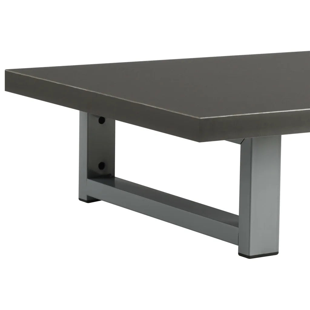 Set Mobili da Bagno 2 pz Ceramica Grigio