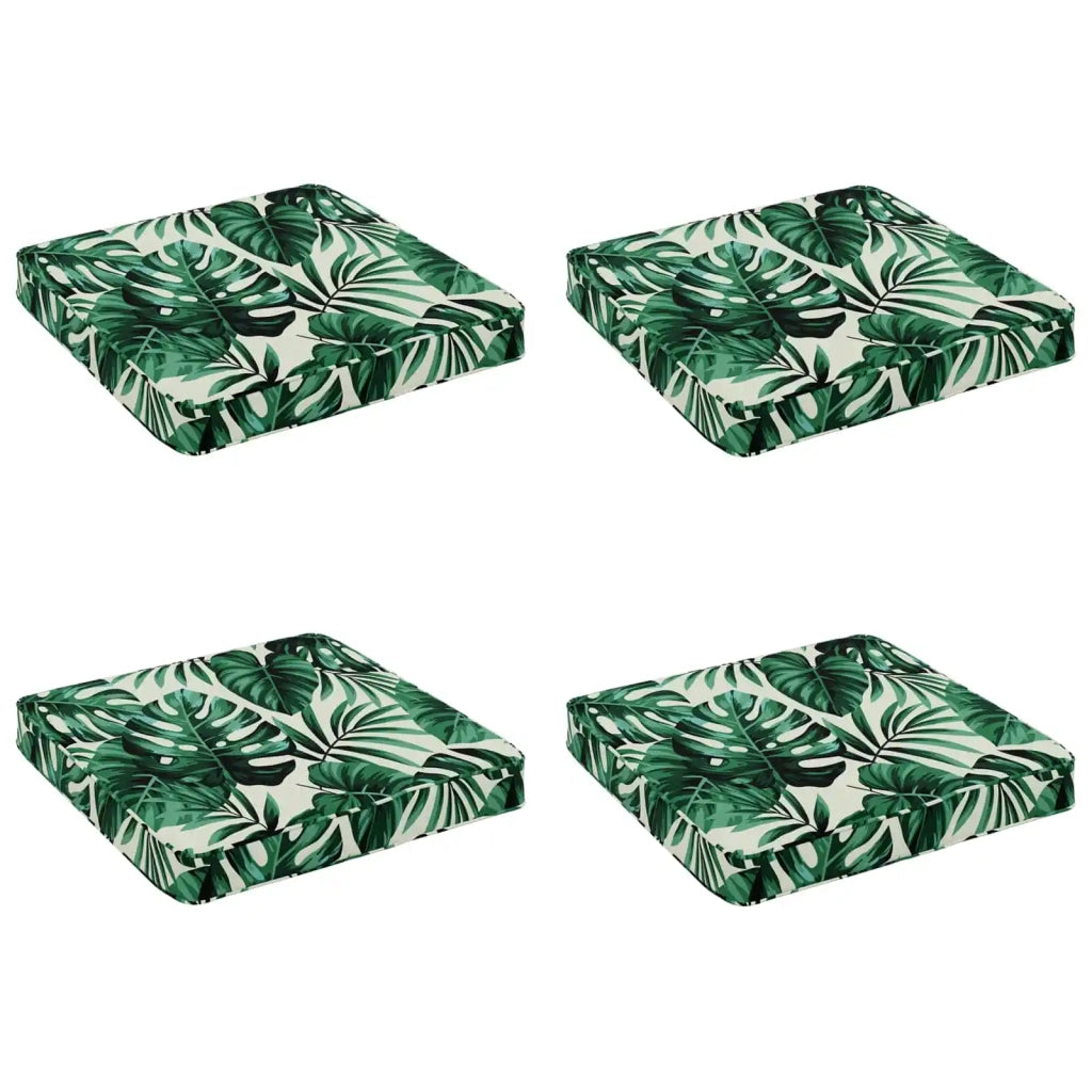 Cuscini per Sedia in 4 Pezzi VUGHT 4 pcs 100% Poliestere 946261