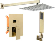 Set Doccia Da Incasso Fenix Gold + Box