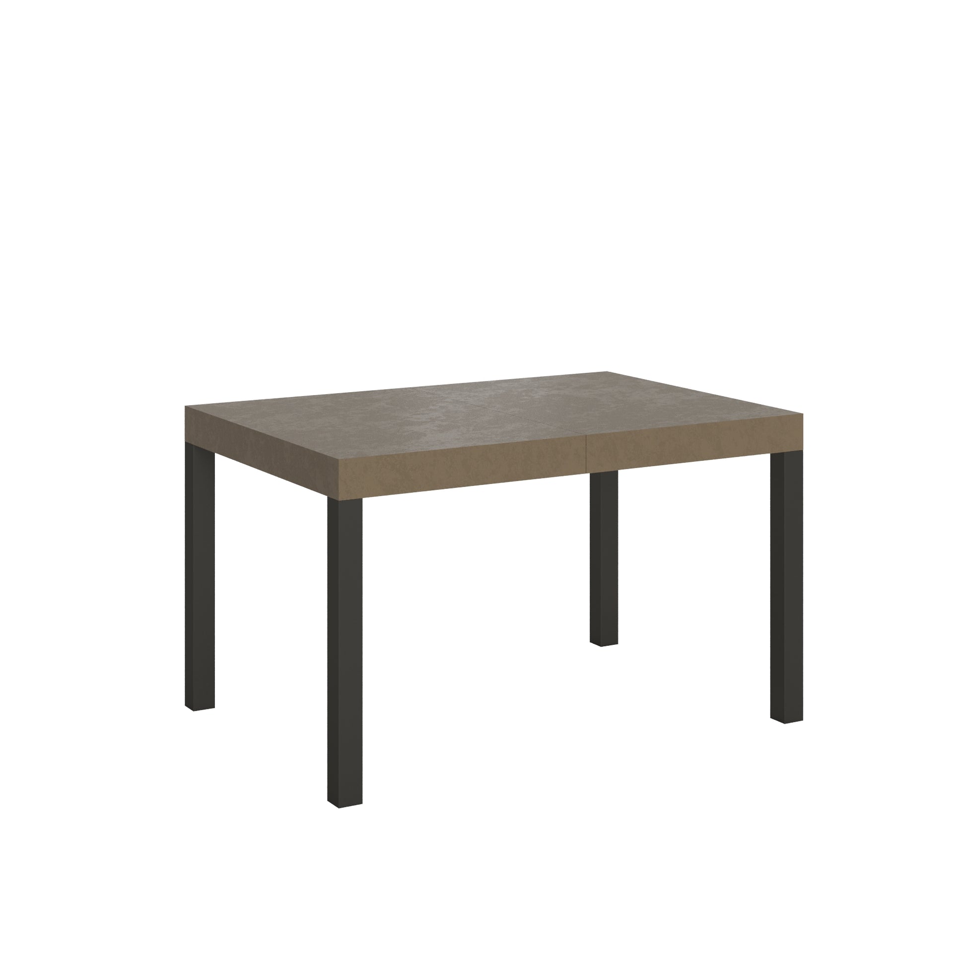 Tavolo allungabile 90x120/224 cm Every tortora gambe antracite