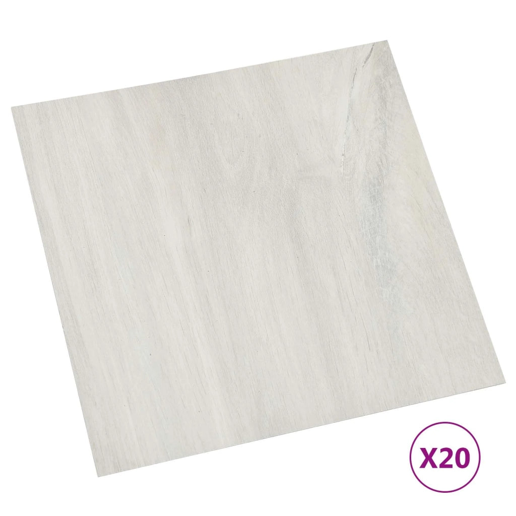 Plance per Pavimentazione Autoadesiva 30,5 x 30,5 cm 20 pz PVC CFW8616757