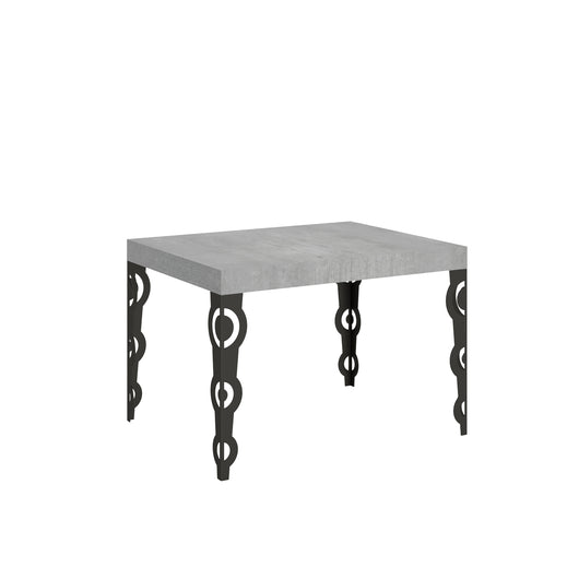Tavolo allungabile 70x110/194 cm Karayan Cemento telaio Antracite