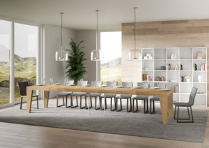 Tavolo allungabile 90x140/400 cm Naxor Premium quercia natura