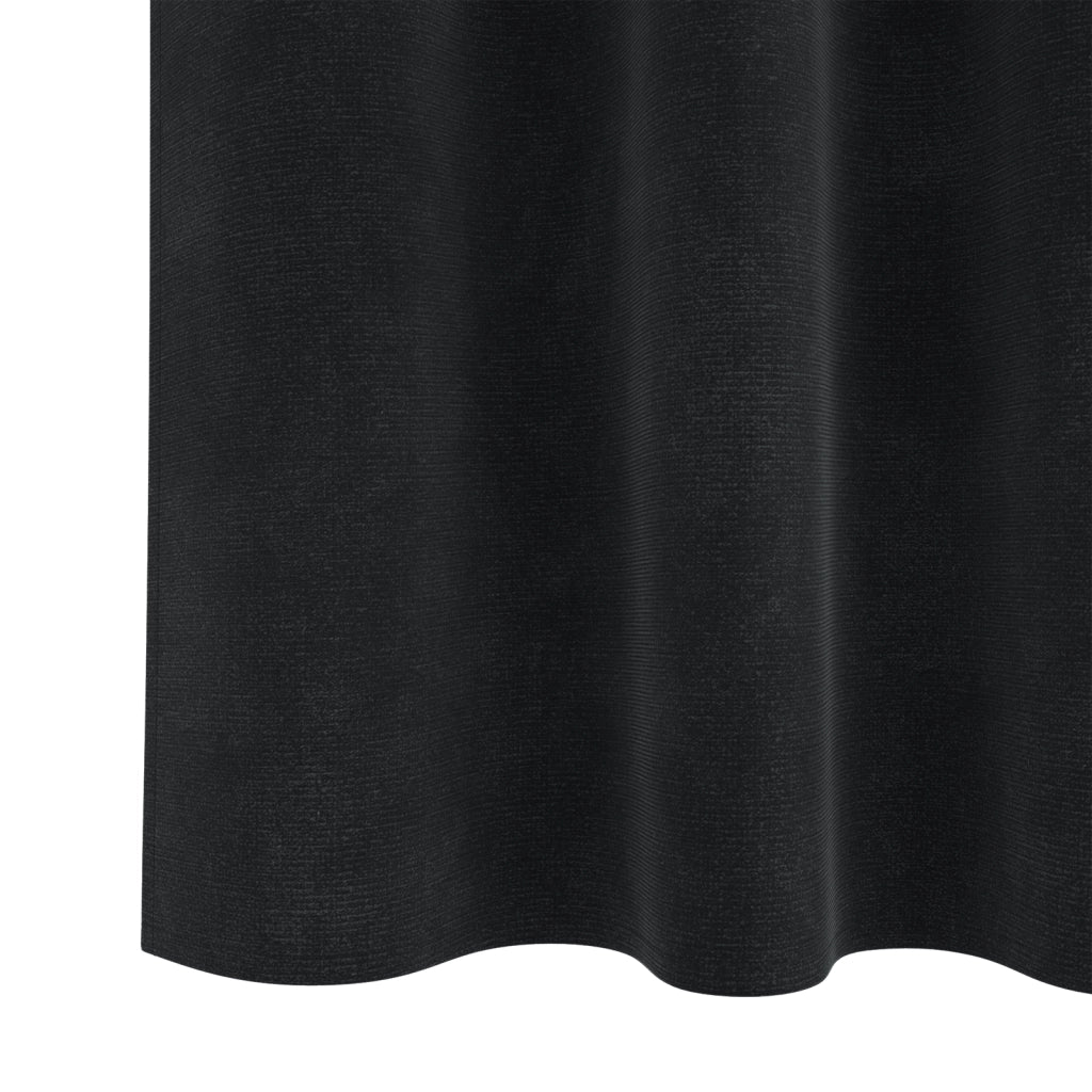 Tende oscuranti  con nastro superiore 2 pezzi in velluto nero