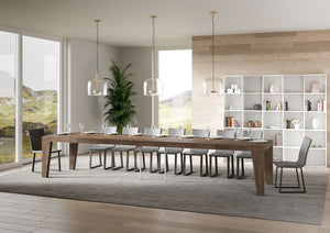 Tavolo allungabile 90x180/440 cm Naxor Premium noce