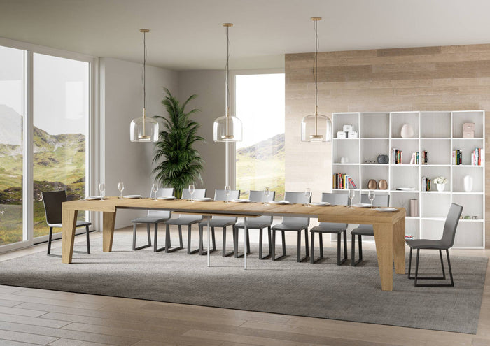 Tavolo allungabile 90x160/420 cm Naxor Quercia Natura