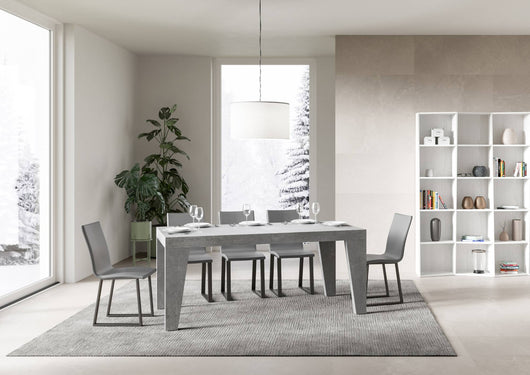 Tavolo allungabile 90x160/264 cm Naxor Premium Cemento