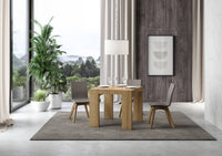 Tavolo allungabile 90x90/246 cm Roxel Premium Quercia Natura