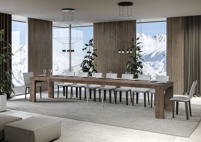 Tavolo allungabile 90x180/440 cm Roxel Premium noce
