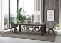 Tavolo allungabile 90x90/246 cm Roxel Premium Noce