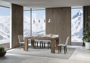 Tavolo allungabile 90x200/460 cm Roxel noce