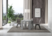 Tavolo allungabile 90x90/246 cm Roxel Cemento