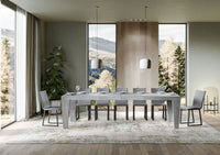 Tavolo allungabile 90x200/304 cm Pimbo Premium cemento