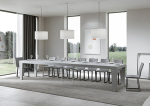 Tavolo allungabile 90x180/440 cm Pimbo Premium cemento