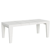 Tavolo allungabile 90x200/460 cm Pimbo Premium bianco frassino