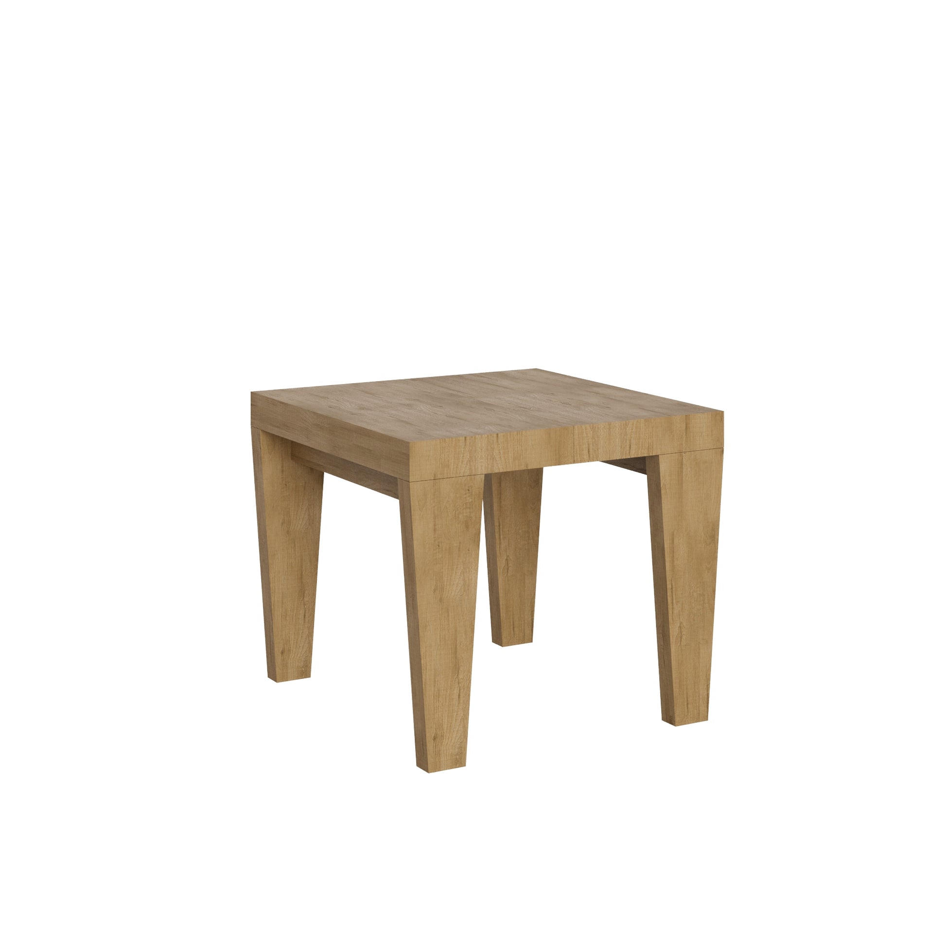 Tavolo allungabile 90x90/246 cm Pimbo Quercia Natura