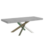 Tavolo allungabile 90x160/264 cm Volta Premium Cemento telaio 4/A