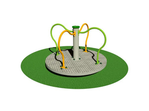 Giostra Lala 959 A~125cm H84cm 4 posti acciaio EN 1176 Giochipark