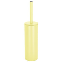 Scopino Wc con supporto acciaio AKIRA giallo opaco