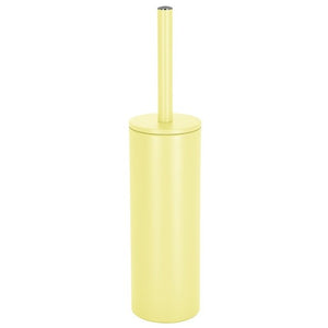 Scopino Wc con supporto acciaio AKIRA giallo opaco