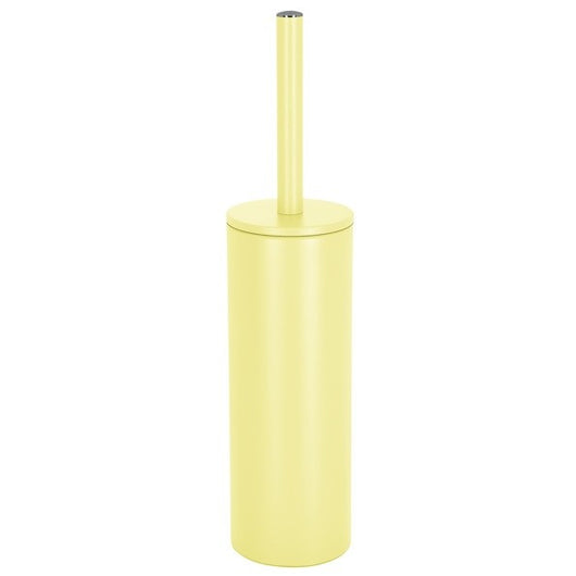 Scopino Wc con supporto acciaio AKIRA giallo opaco