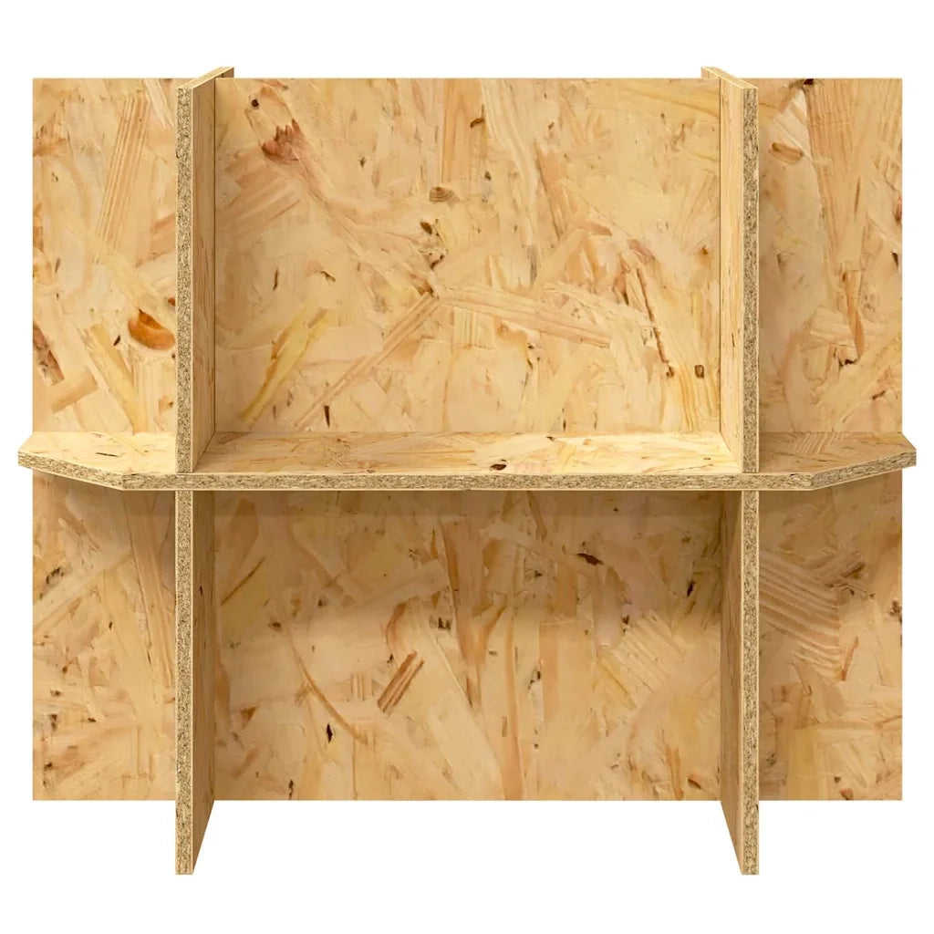 Base per Terrario con lo scaffale Marrone 60 x 30 x 50 cm OSB CFW7121144