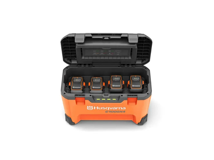 Caricabatterie Husqvarna 40-C1000X4 1000W 36V IPX4 ActiveCool per batterie BLi-X
