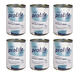 PROLIFE UMIDO CANE INTESTINAL 6 SCATOLETTE DA 400 GR
