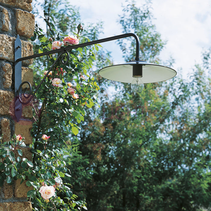 BORGO Applique per Esterni con Braccio Sporgente L. 109 Cm